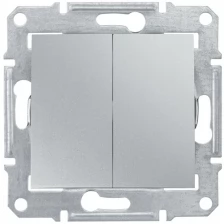 Выключатель SCHNEIDER ELECTRIC Sedna 2-кл. 10А IP20 (сх. 5) 250В алюм., SDN0300160