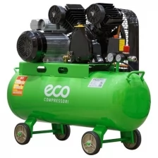 Компрессор ECO AE-705-B1 (380 л/мин, 8 атм, ременной, масляный, ресив. 70 л, 220 В, 2.20 кВт)