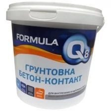 Грунтовка бетон-контакт акриловая Formula Q8, 12 кг