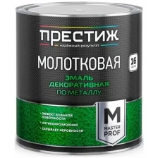 Эмаль декоративная по металлу молотковая Престиж, 2,5 л, античная медь