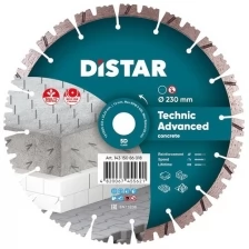 Диск Distar 1A1RSS/C3-H алмазный 232x2.6/1.8x12x22.23-16 14315086018