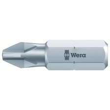 Бита WERA 851/1 Z PH, вязкая твёрдость, 1/4" C6.3, PH 0 x 25 мм, WE-056500